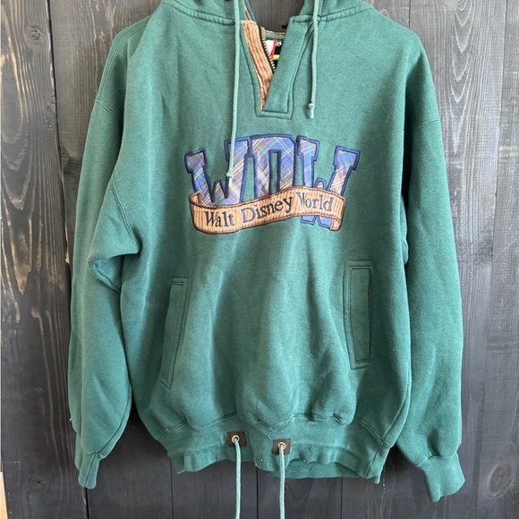 Disney Other - Disney Forest Green Men's Hoodie Sweater